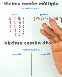 578K views · 9.8K reactions | ✅Aprende a Calcular el MCM y el MCD Paso a Paso✅ | Juegos Matemáticos | Facebook