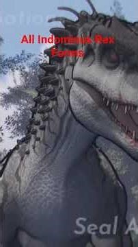 All Indominus Rex Forms