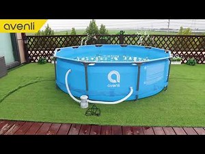 JLeisure avenli Above Ground Pool - Frame Plus Round Pool - Installation Video for EU Version Only