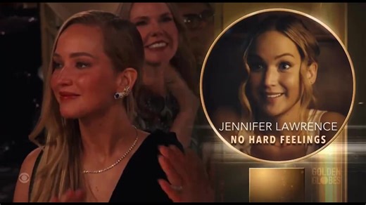7.2K views · 64 reactions | Jennifer Lawrence's cheeky threat to bail if she doesn't nab that Golden Globe is the true definition of award show drama!  See the full winners list: https://www.thewrap.com/golden-globes-winners-list-2024/  via the Golden Globes | TheWrap | Facebook