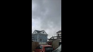 BREAKING: Reports of possible tornado damage in Ocean View in Norfolk. Details: https://bit.ly/2oVGmYJ This video is courtesy of a WAVY viewer. | WAVY TV 10