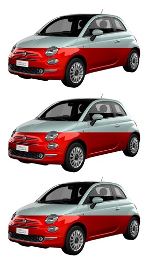 Trends come and go. The FIAT 500 is always in style. Which colour suits you best? | Fiat