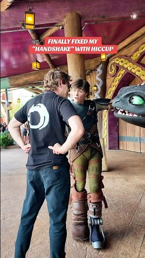 Fixed My Handshake with Hiccup! #httyd