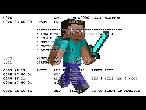 Minecraft Clone in Assembly Language | MineAssemble