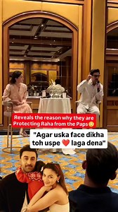 #ranbirkapoor and #aliabhatt Open Up About Protecting Baby Raha's Privacy. . . . . . Follow @tellychakkar . . . . . #rk #ranbirkapoor #ranbirkapoorfan #ranbirkapoorlove #aliabhatt #aliabhatthot #aliabhattfans #aliabhattlovers #AliaBhatt #rahakapoor #raha #kapoor #birthdaybash #birthdaygirl #bollywood #reelkarofeelkaro #reelitfeelit #Tellychakkar | TellyChakkar