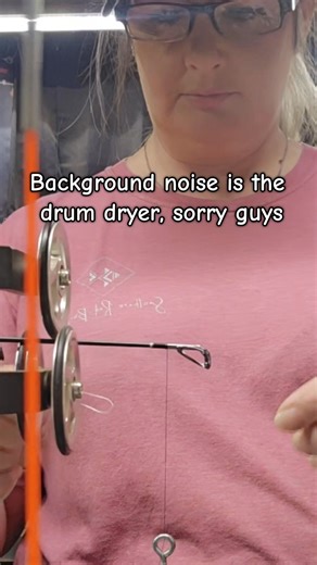 Guides wrapped and epoxy drying. #thedecorativestudio #thesouthernrodbuilders #thewomensrodbuildingalliance #threadcentral #foundationoutdoorgroup #americantacklecompany #mudholecustomtackle #customrods #customrodbuilder #decorateit #customfishingrods | The Decorative Studio