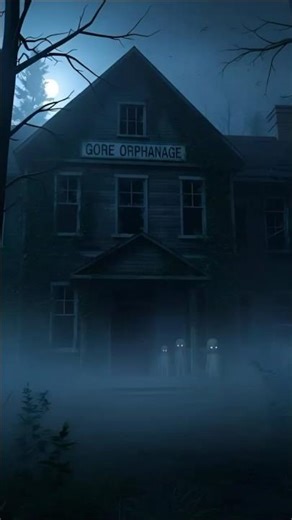 They say this road is cursed... The Gore Orphanage😱 #shorts #horror #shortsfeed