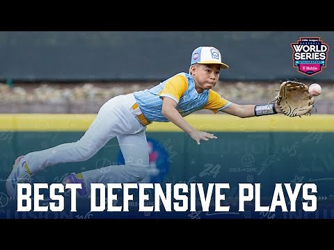 All the Best Defensive Plays of the 2024 Little League Baseball World Series
