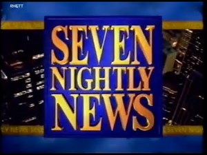 September 22 1997: Channel 7 news with Chris Bath.