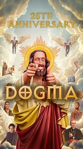 🔥DOGMA - 25th Anniversary🔥 BIOVISNINGAR 30 SEPTEMBER! EN KOSMISK FANTASI av KEVIN SMITH 🔥🏒💫 Dogma är en gudomlig fantasy-komedi om de två fallna änglarna Bartleby (BEN AFFLECK) och Loki (MATT DAMON) som dömts till evig exil i Wisconsin. De upptäcker dock ett kryphål i en katolsk doktrin som kan låta dem återvända till himlen. Enda kruxet är att om de lyckas hotas självaste tillvarons väv. ALANIS MORISSETTE spelar Gud, och i rollbesättningen finns även CHRIS ROCK, LINDA FIORENTINO, SALMA HAY