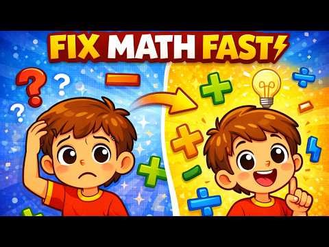 How to Fix Math's Problems Fast 🧠 | Easy Steps for Kids & Beginners