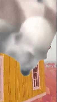 Kratos Falling meme in Hello Neighbor #shorts #игры #games #helloneighbor #kratosfalling #meme