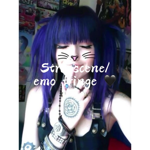 I need to learn how to make my hair look like this 💔|#scene #emo #millionaires #alt #2000s