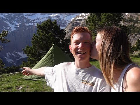 First time camping with a french girl