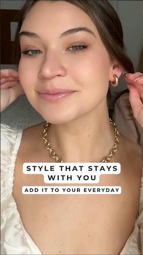 14K Gold Chunky Hoops for Summer Style | Everyday Real Gold