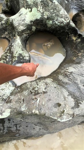 Traditional gold mining. | gold mining