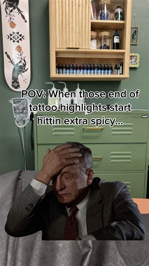 Why does it feel like hot sauce for your skin #tattoo #tattoohumor #tattoohighlights