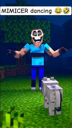 MIMICER DANCING IN MINECRAFT 🤣😂 #minecraft #minecraftanimation #sirenhead #skibiditoilet #animation