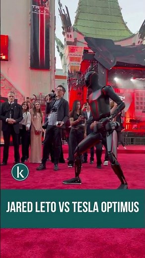 Tesla's Optimus Robot Stuns at Disney Event with Jared Leto