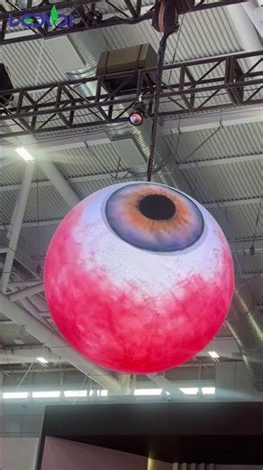 360° LED Sphere Display, Perfect for retail, exhibitions, and events #ledvdi #leddisplaymanufacturer