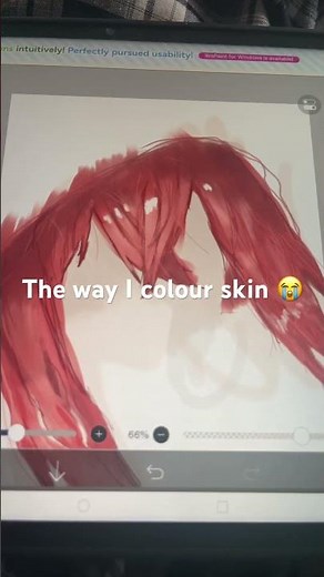 How I colour skin #edits #digitalart #trending #trend #digitaldrawing