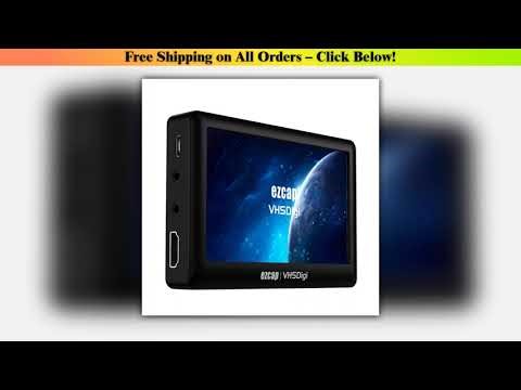 ezcap180 AV Recorder Video Audio Capture Box Analog to Digital Converter Record Video 4.3" from