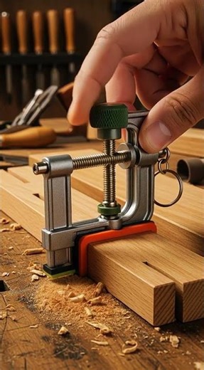 Mini Woodworking Tool in Action 🔧 Amazing Macro Workshop