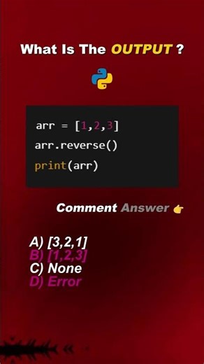 🔥 99% Beginners Get This Python Output Wrong! 😱 | Python Interview Question #coding #python