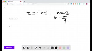 SOLVED:Roots of Complex Numbers Find the indicated roots, and graph… | Numerade