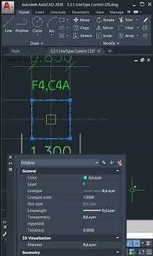 Solving the problem of adjusting line scaling in AutoCAD #OnlineDraftingClass