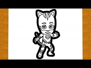 COMMENT DESSINER YOYO DE PYJAMASQUES | Dessins faciles