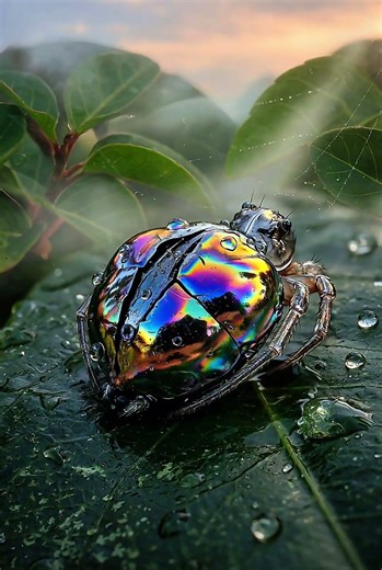 Meet the Mirror Spider: The Most Beautiful Spider on Earth? 🕸️