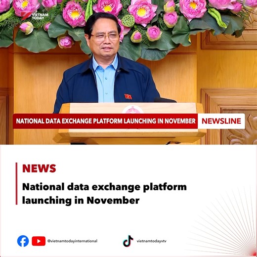 Prime Minister Pham Minh Chinh, on 1 November, chaired a working session on creating a legal and policy framework to promote the launch of a national data exchange platform this November. The platform is expected to help form a high-value data market, boost economic growth and competitiveness, foster innovation and AI, attract investment, and strengthen data security and sovereignty. #national #data #exchange #platform #innovation #vietnamtoday #news | Vietnam Today