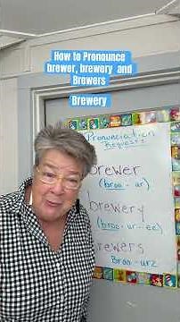 How to Pronounce Brewer and Brewery #english #pronunciation #englishlearning #speakenglish #esl