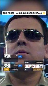 He Could Win $3,970,415 If His Poker Hand Holds Up 😱 #poker #casino #pokerhands