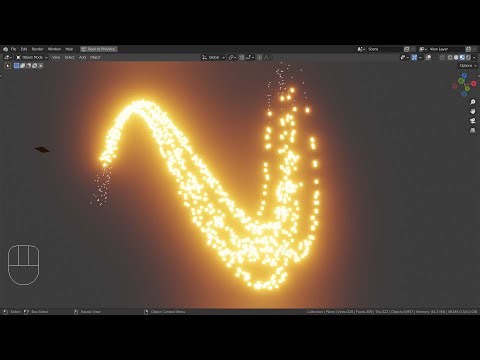 Blender Tutorial - Keyed particles