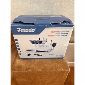 Zmodo Video Security System 4 Wireless Cameras W/Night Vision ZMD KNS4 IASFZ4ZN | eBay
