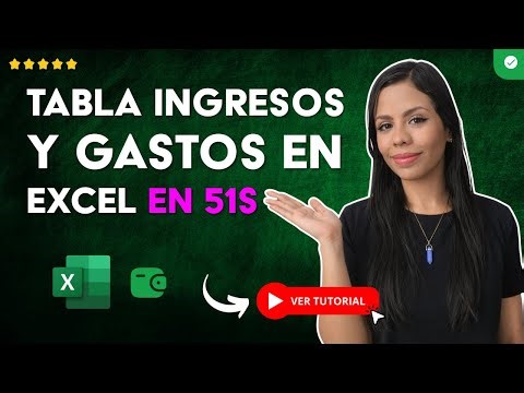 How to create an income and expense table in Excel to manage your business in 51 seconds