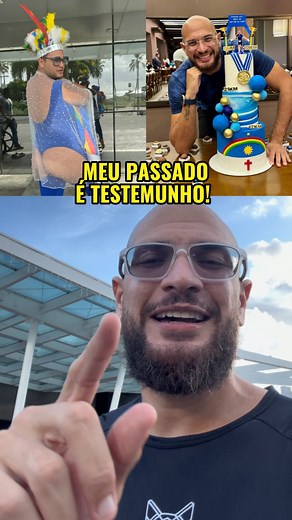 2.5M views · 15K reactions | SE TIVER QUE FALAR DO MEU PASSADO, EU MESMO FALO Porque o meu passado é testemunho. Enquanto tem gente cavando meu ontem, eu tô construindo meu amanhã. Quem tá em Cristo é nova criatura. O que passou… virou propósito. #NiDoBadoque #TransformaçãoReal #NovoTempo #PassadoVencido #testemunhovivo | Ni Do Badoque | Facebook