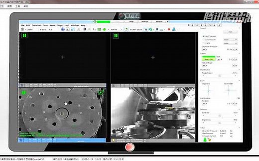 扫描电子显微镜仿真软件操作视频