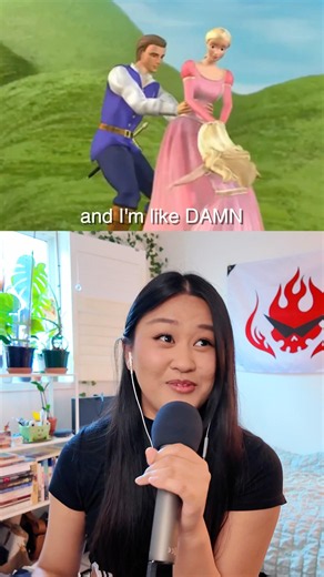 When Ken rescues Barbie #barbie #rapunzel