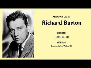 Richard Burton Movies list Richard Burton| Filmography of Richard Burton
