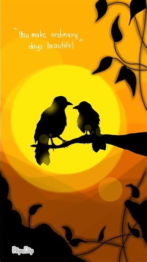 “You make ordinary days beautiful" short animation