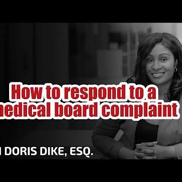 How to respond to a medical board complaint #physicians