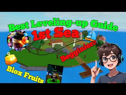 Best🤓 Leveling-up Guide in First Sea ⛵ #bloxfruits #guide #roblox #trending #gaming #comboes