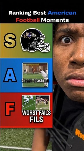 Ranking The Worst American Football Fails 😭💀 #football #nfl #fails