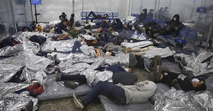 'Smugglers just drop them off': Inside an overcrowded migrant facility in Texas