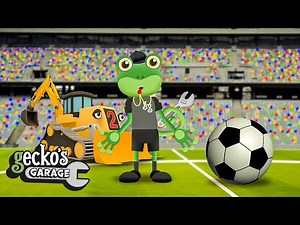 Gecko And The Truck World Cup - Educational Videos for Kids