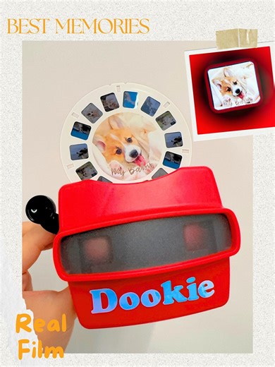 Custom Viewmaster, Custom Pet View Master Toy, Real Film Clear Images Viewer, Personalized Birthday Gift, Nostalgic Keepsake for Pet Lovers - Etsy