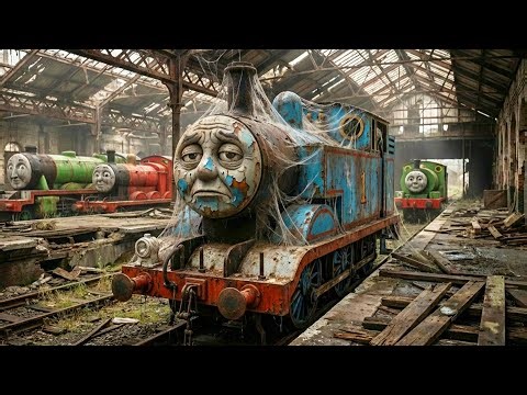 I Found Thomas & Friends Abandoned at a Forgotten Train Station for 1000 Years | Restoration ASMR